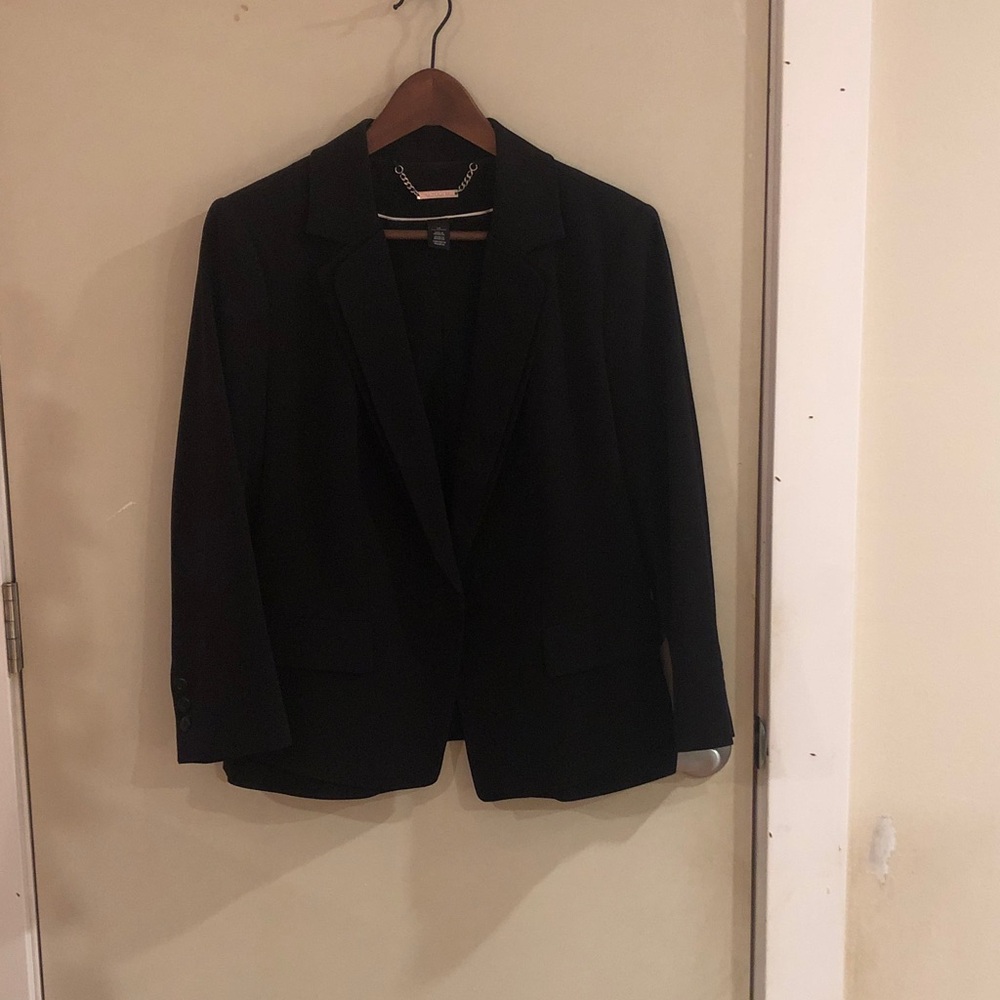 White House Black Market Elegant Black Blazer